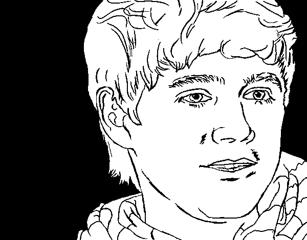 Dibujo de Naill Horan 2 para Colorear - Dibujos.net