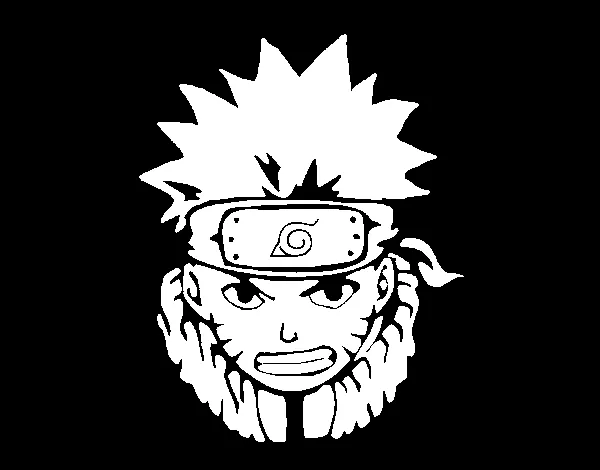 Dibujo de Naruto enfadado para Colorear - Dibujos.net