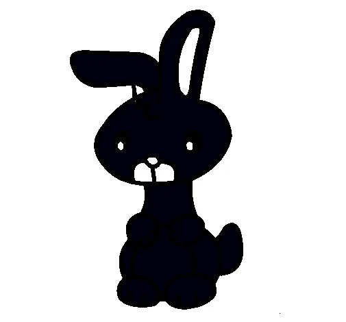 Dibujo de Art el conejo pintado por Negro en Dibujos.net el día 28 ... Dibujo de Art el conejo pintado por Negro en Dibujos.net el día 28 ...