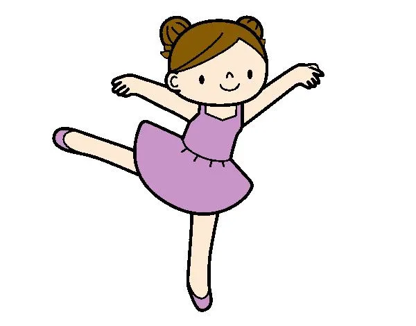 Dibujo de Niña bailarina pintado por Ratchet en Dibujos.net el día ...