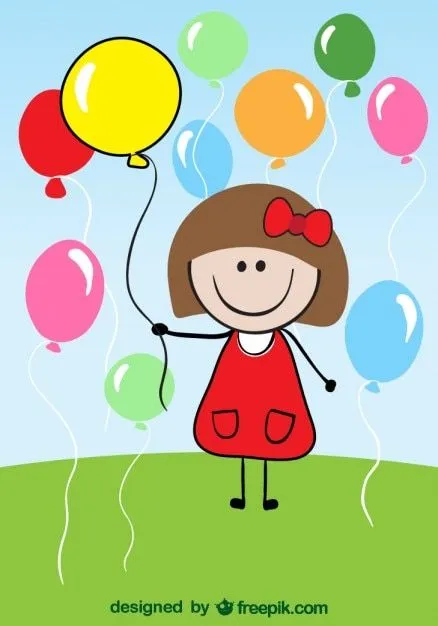 Dibujo de niña en formato vectorial | Descargar Vectores gratis Dibujo de niña en formato vectorial | Descargar Vectores gratis