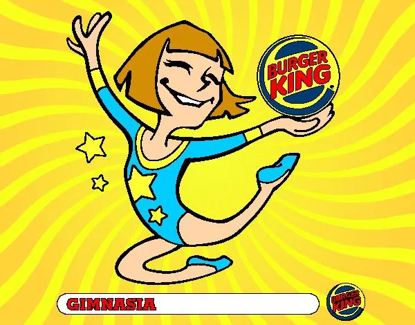 Dibujo de Niña haciendo Gimnasia Rítmica pintado por Sara2001 en ... Dibujo de Niña haciendo Gimnasia Rítmica pintado por Sara2001 en ...