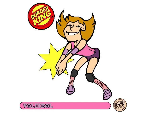 Dibujo de Niña-voley pintado por Carolinita en Dibujos.net el día ... Dibujo de Niña-voley pintado por Carolinita en Dibujos.net el día ...