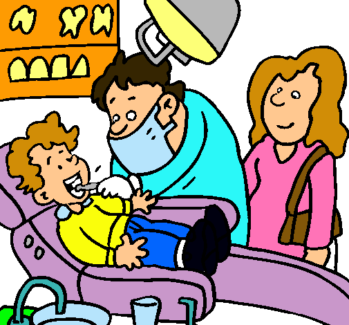 Dibujo de Niño en el dentista pintado por Neni en Dibujos.net el ...