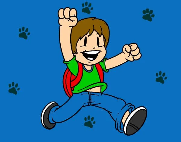 Dibujo de niño feliz pintado por Jesus_1233 en Dibujos.net el día ...