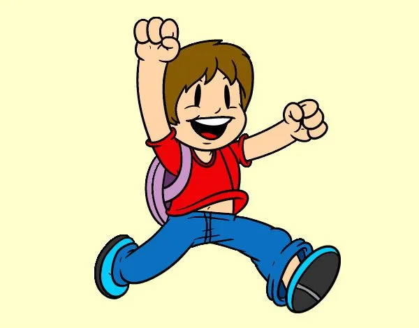 Dibujo de Niño con mochila pintado por Nuri2001 en Dibujos.net el ... Dibujo de Niño con mochila pintado por Nuri2001 en Dibujos.net el ...