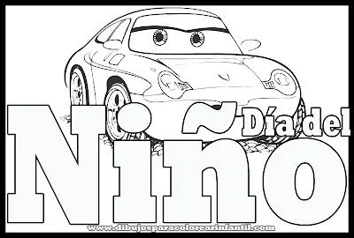 Dibujo del día del niño para pintar - Imagui
