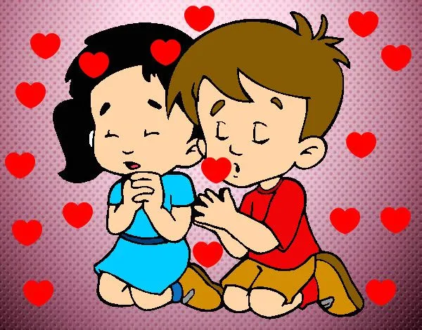 Dibujo de Niños rezando pintado por Natin en Dibujos.net el día 03 ... Dibujo de Niños rezando pintado por Natin en Dibujos.net el día 03 ...