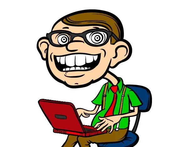 Dibujo de ñoño en internet pintado por Alan48117 en Dibujos.net el ... Dibujo de ñoño en internet pintado por Alan48117 en Dibujos.net el ...