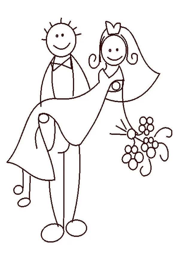 Dibujo De Novios Para Colorear Car Tuning