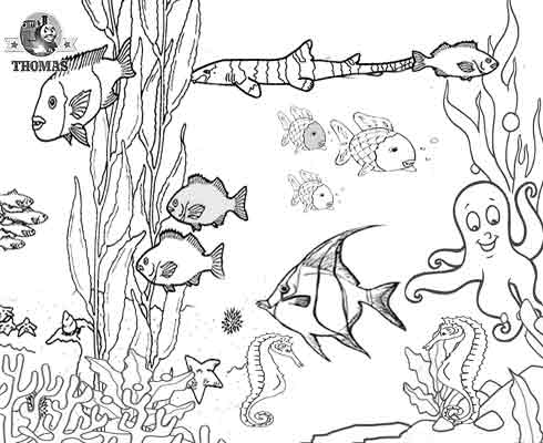 Dibujo del oceano - Imagui
