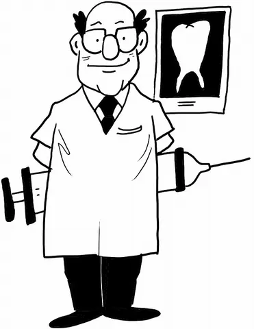 Dibujo de Odontólogo para colorear | Dibujos para colorear ...