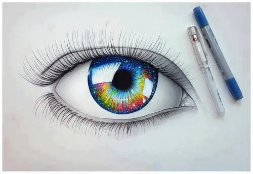 dibujo de ojo | Tumblr