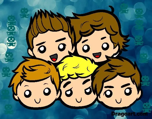 Dibujo de one direction chibi pintado por Nadeshiko en Dibujos.net ...
