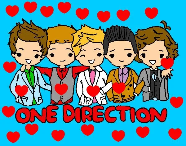 Dibujo de one direction love pintado por Antonita55 en Dibujos.net ...