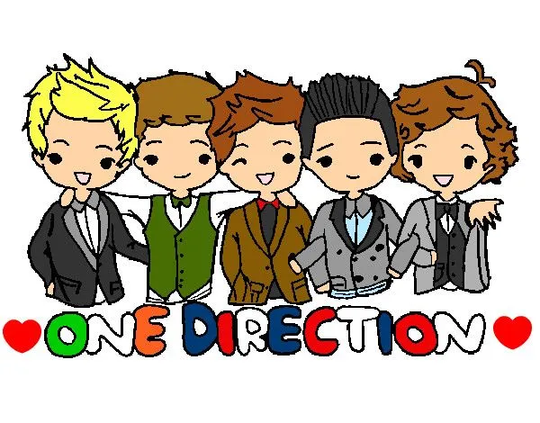 Dibujo de One direction pintado por Ainhoaxd en Dibujos.net el día ...