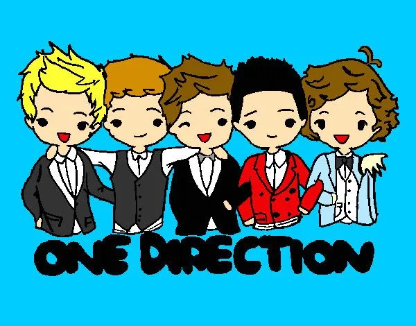 Dibujo de one direction pintado por Sandy7star en Dibujos.net el ...