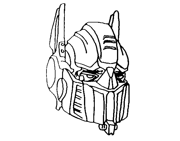 Dibujo de Optimus prime para Colorear - Dibujos.net