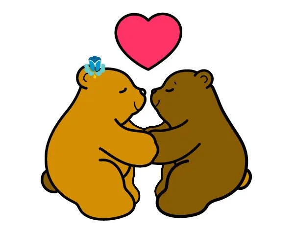Dibujo de Ositos de lo mas monos pintado por Yuhgcvyhju en Dibujos ... Dibujo de Ositos de lo mas monos pintado por Yuhgcvyhju en Dibujos ...