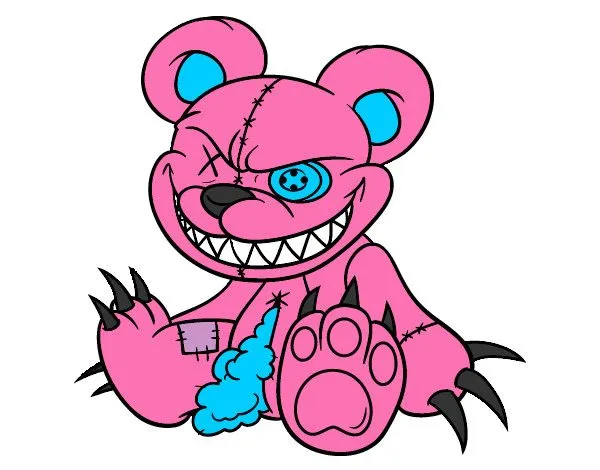 Dibujo de oso diabolico pintado por Daniela149 en Dibujos.net el ... Dibujo de oso diabolico pintado por Daniela149 en Dibujos.net el ...