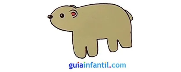 Cómo hacer un dibujo de un oso paso a paso