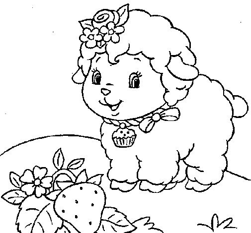 Dibujo de Oveja 4 para Colorear - Dibujos.net