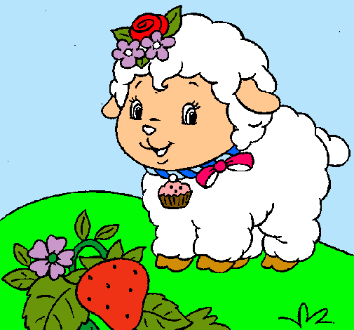 Dibujo de Oveja 4 pintado por Vale42 en Dibujos.net el día 28-12 ...
