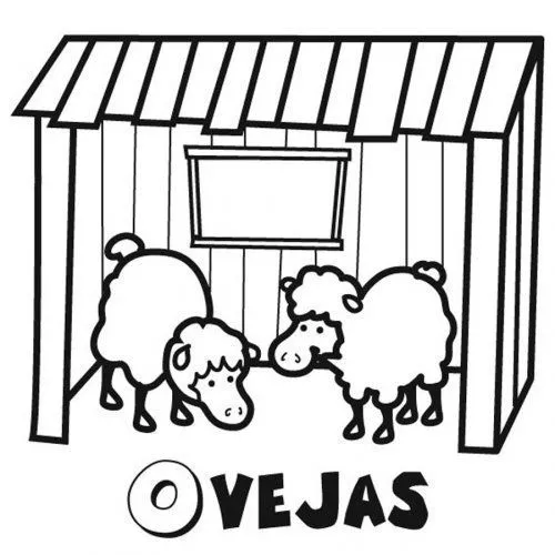 Dibujo de ovejas para colorear - Dibujos para colorear de animales ... Dibujo de ovejas para colorear - Dibujos para colorear de animales ...
