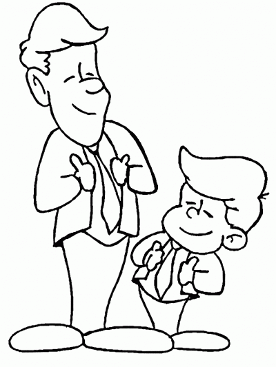 Dibujo de Día del padre. Dibujo para colorear de Día del padre ... Dibujo de Día del padre. Dibujo para colorear de Día del padre ...