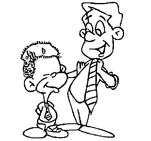 Dibujo de Padre e hijo pintado por Cielo4587 en Dibujos.net el día ... Dibujo de Padre e hijo pintado por Cielo4587 en Dibujos.net el día ...