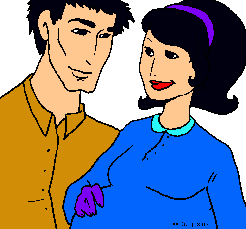 Dibujo de Padre y madre pintado por Padres en Dibujos.net el día ...