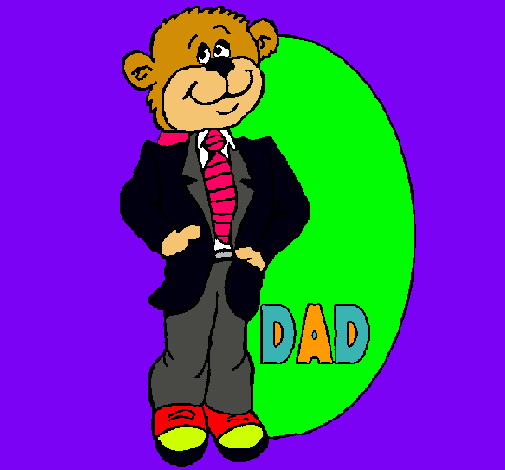 Dibujo de Padre oso pintado por Papasra en Dibujos.net el día 11 ...