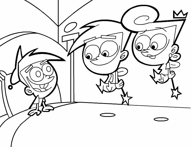 Dibujos para colorear de los padrinos magicos - Imagui Dibujos para colorear de los padrinos magicos - Imagui