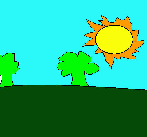Dibujo de Paisaje natural pintado por Chapo1 en Dibujos.net el día ... Dibujo de Paisaje natural pintado por Chapo1 en Dibujos.net el día ...