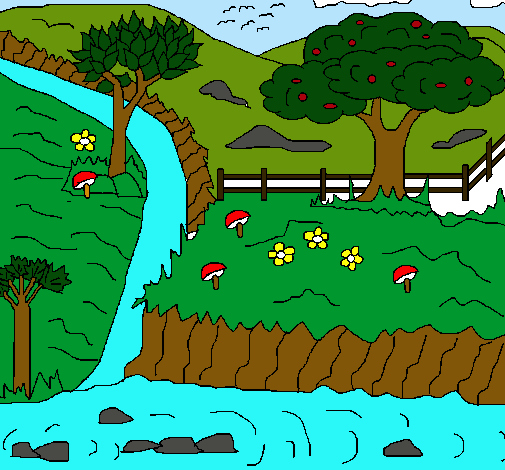 Dibujo de Paisaje rural pintado por Mvalencia en Dibujos.net el ... Dibujo de Paisaje rural pintado por Mvalencia en Dibujos.net el ...