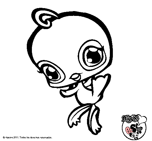 Dibujo de Pajarito Littlest Pet Shop pintado por Genesys en ...