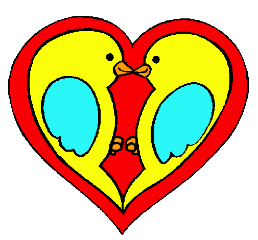 Dibujo de Pajaritos enamorados pintado por Amor en Dibujos.net el ... Dibujo de Pajaritos enamorados pintado por Amor en Dibujos.net el ...