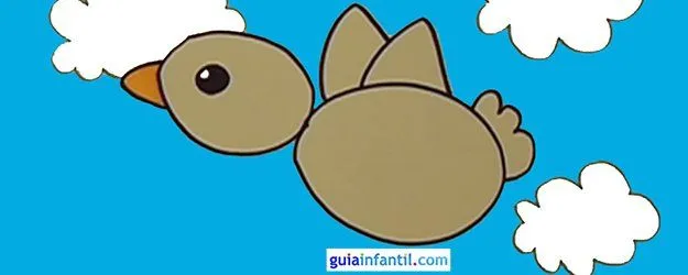 Cómo hacer un dibujo de un pájaro paso a paso