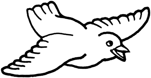 Dibujo de Paloma volando para colorear | Dibujos para colorear ... Dibujo de Paloma volando para colorear | Dibujos para colorear ...