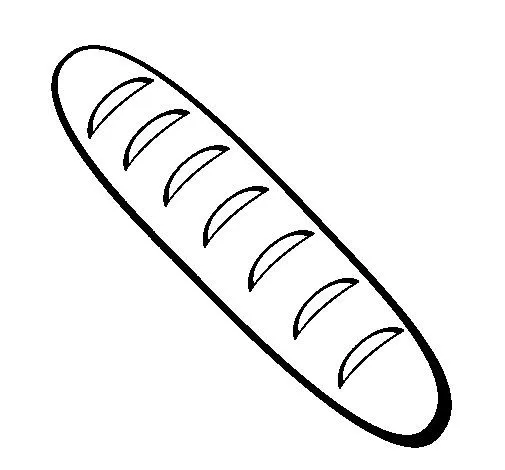 Dibujo de Pan para Colorear - Dibujos.net