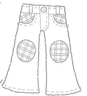 Dibujo de pantalon ~ 4 Dibujo