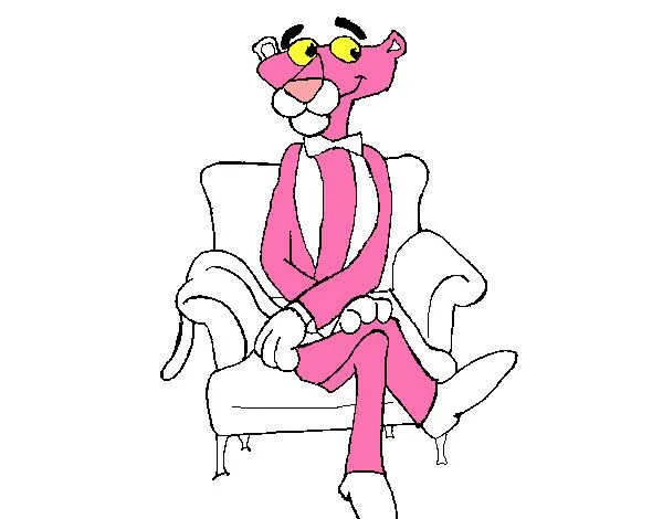 Dibujo de La Pantera Rosa pintado por Sosakem en Dibujos.net el ... Dibujo de La Pantera Rosa pintado por Sosakem en Dibujos.net el ...