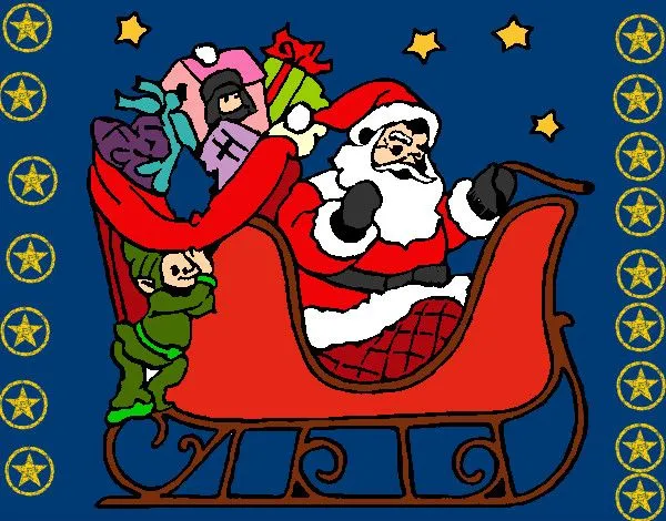 Dibujo de papa noel pintado por Karolsofia en Dibujos.net el día ... Dibujo de papa noel pintado por Karolsofia en Dibujos.net el día ...