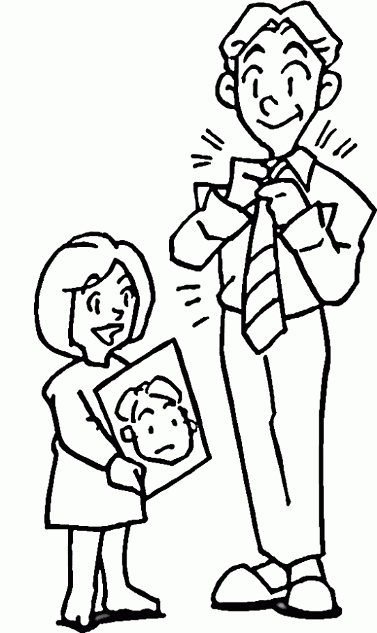 Dibujo de papás para colorear - Imagui