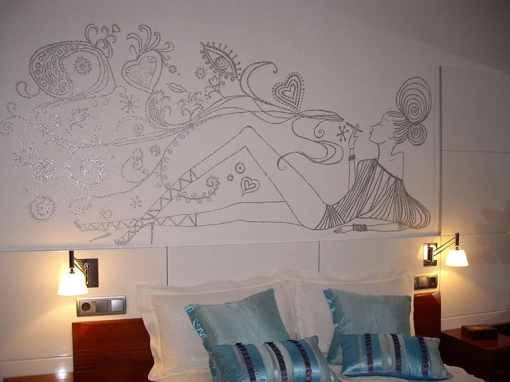 plantilla dibujo pared | Decorar tu casa es facilisimo.