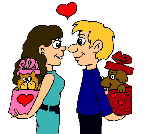 Dibujo de Pareja de enamorados pintado por Enamorados en Dibujos ... Dibujo de Pareja de enamorados pintado por Enamorados en Dibujos ...