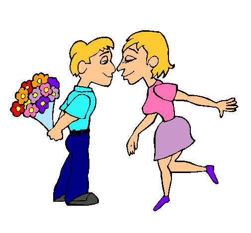 Dibujo de Pareja de enamorados pintado por Saby en Dibujos.net el ... Dibujo de Pareja de enamorados pintado por Saby en Dibujos.net el ...