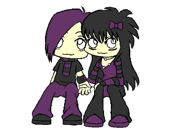 Dibujo de pareja hemo pintado por Aditimerak en Dibujos.net el día ... Dibujo de pareja hemo pintado por Aditimerak en Dibujos.net el día ...