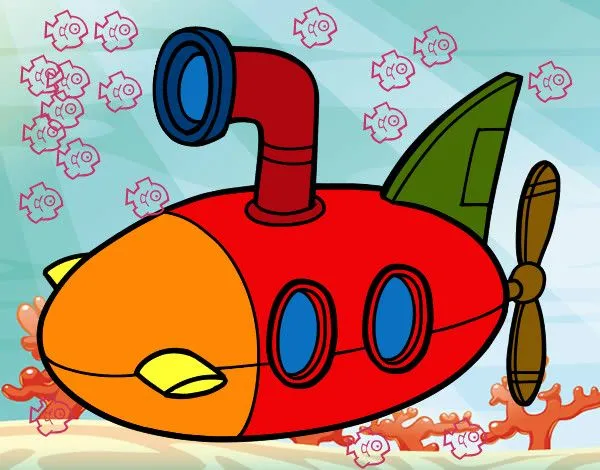 Dibujo de paseo en submarino pintado por Joaco24 en Dibujos.net el ... Dibujo de paseo en submarino pintado por Joaco24 en Dibujos.net el ...