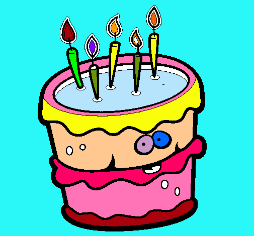 Dibujo de Pastel de cumpleaños 2 pintado por Pastel en Dibujos.net ... Dibujo de Pastel de cumpleaños 2 pintado por Pastel en Dibujos.net ...